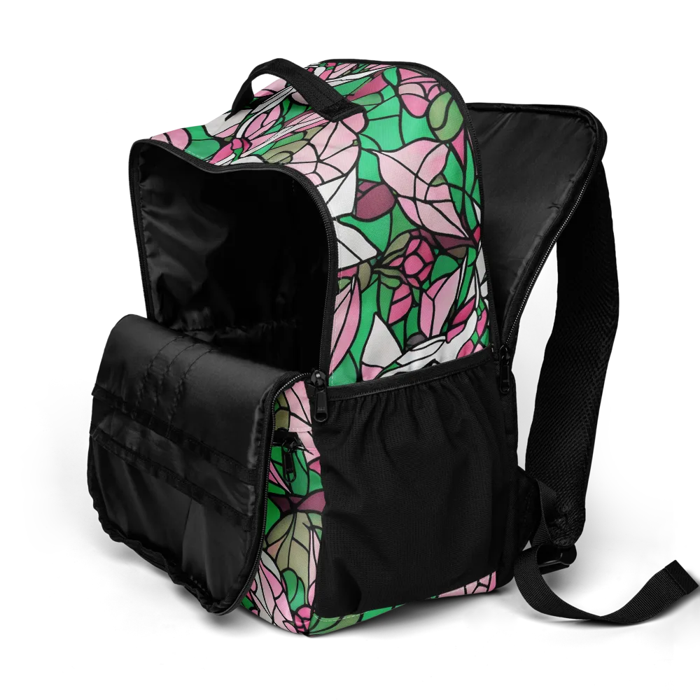 Stained Garden on Utility Backpack — Product details 2