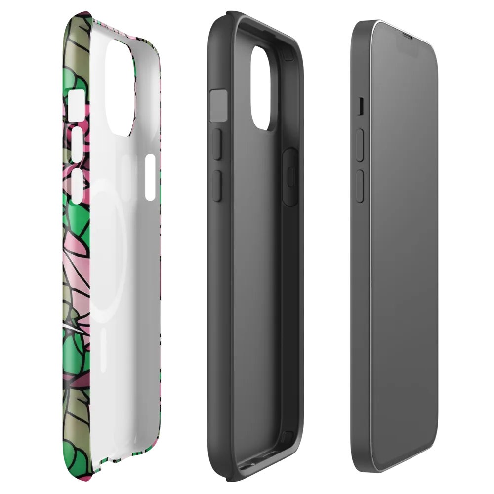 Stained Garden on MagSafe Tough Case for iPhone® — Front