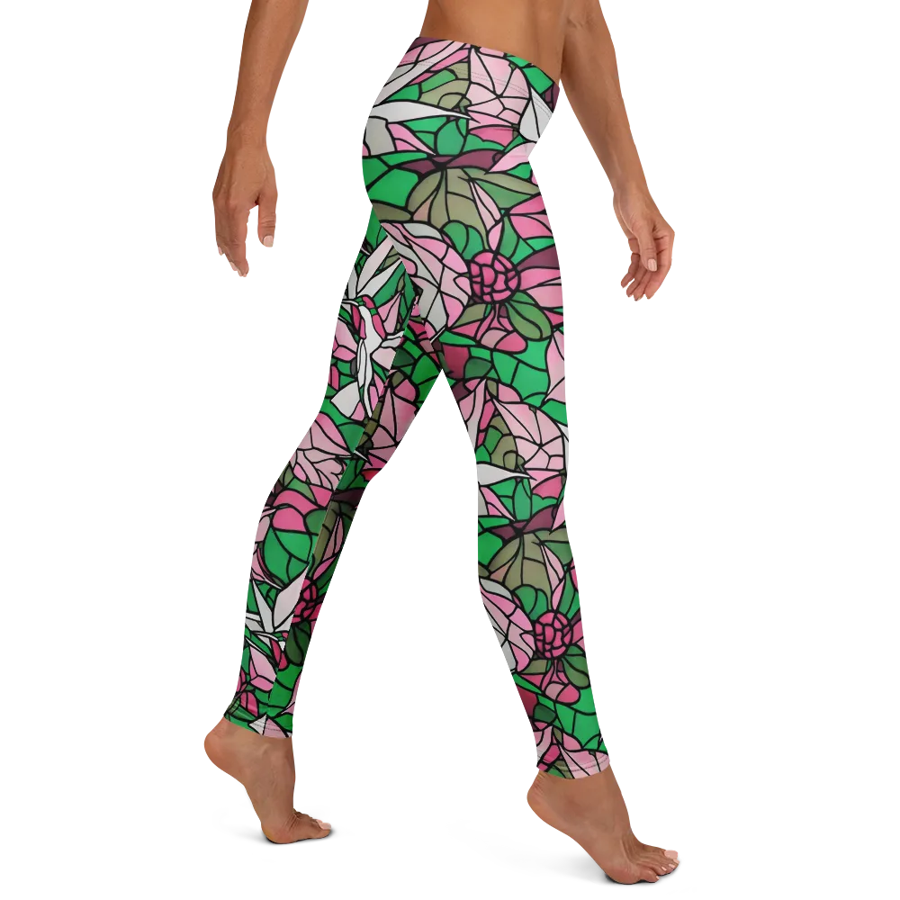 Stained Garden on Leggings — Right