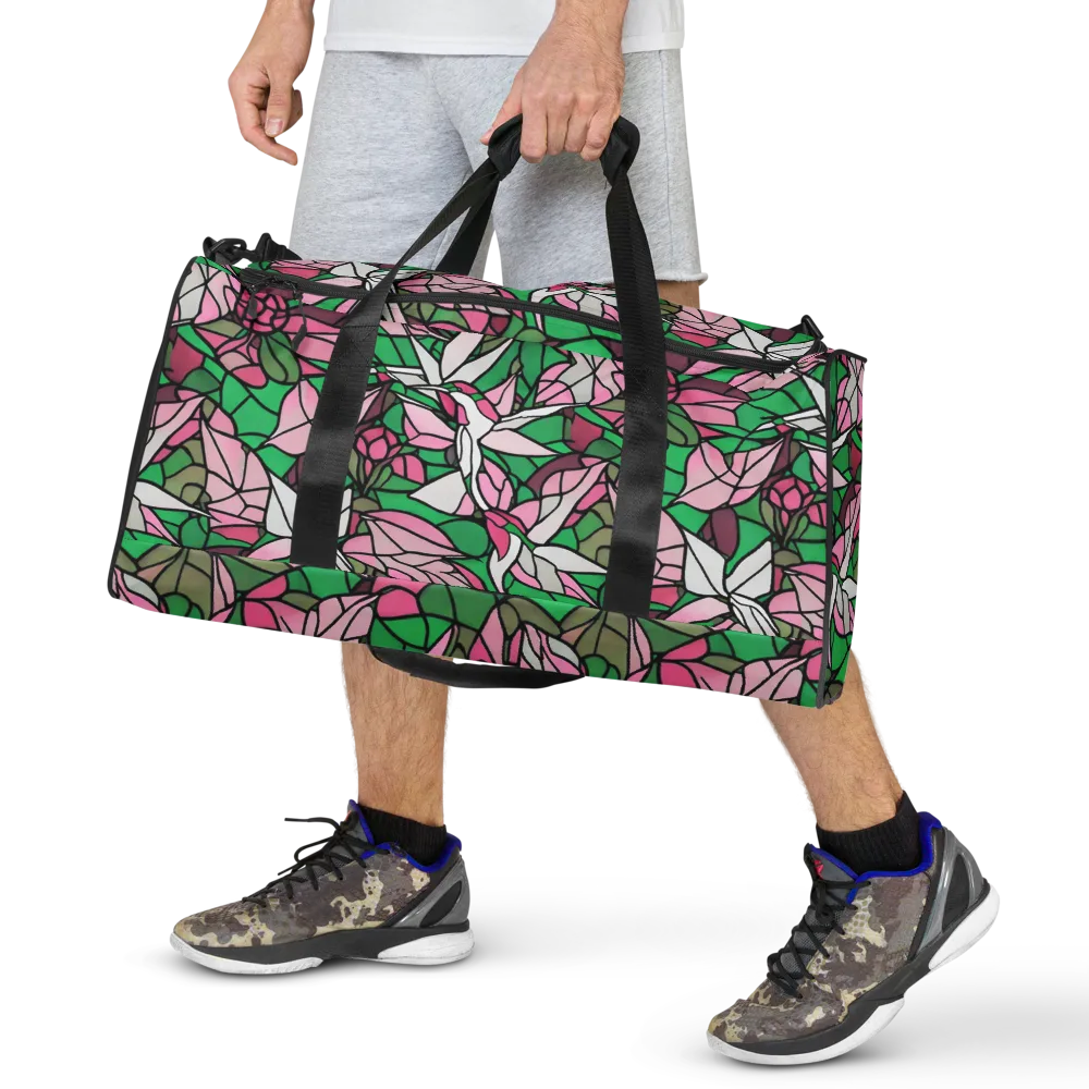 Stained Garden on Duffle Bag — Front