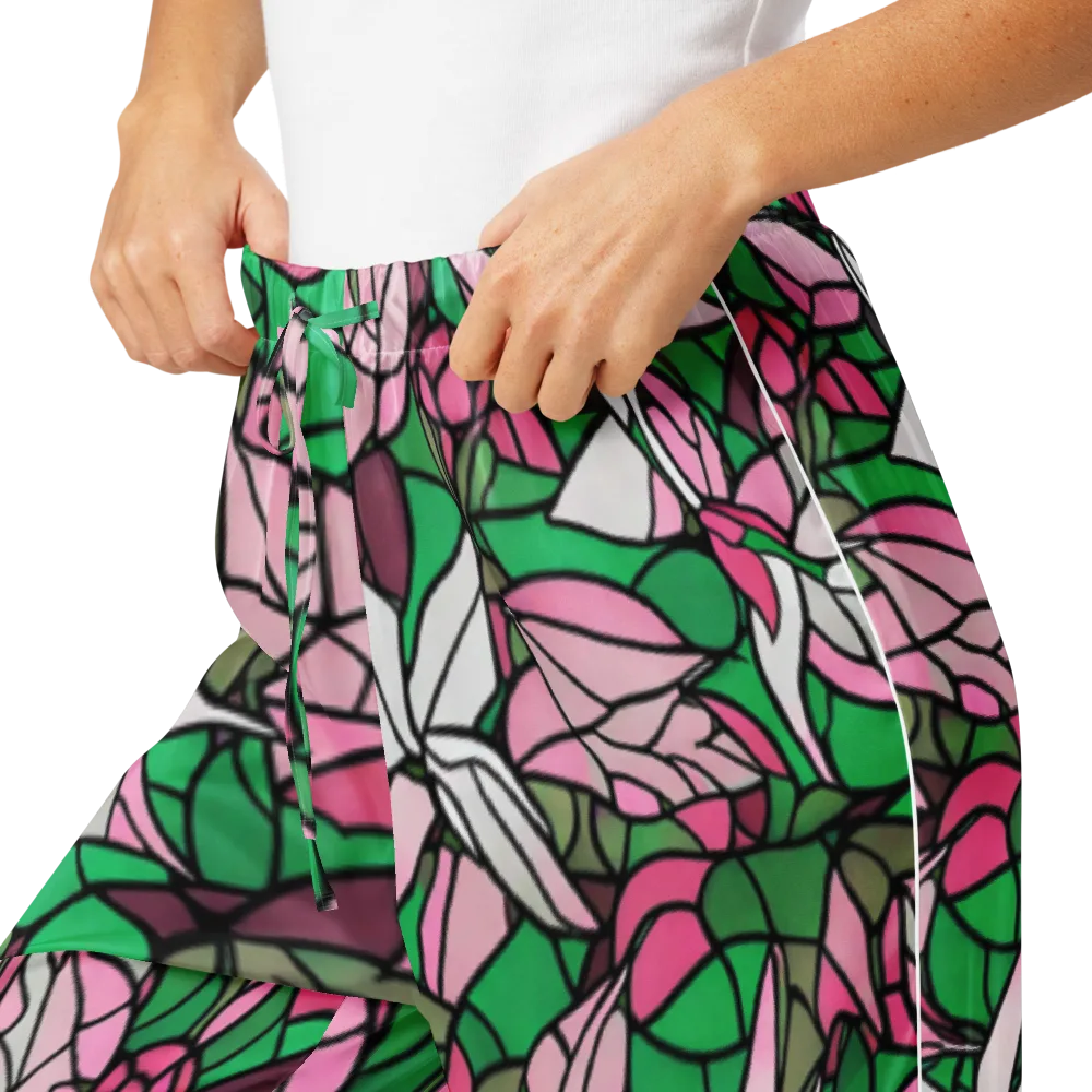 Stained Garden on Women's Pajama Pants — Product details