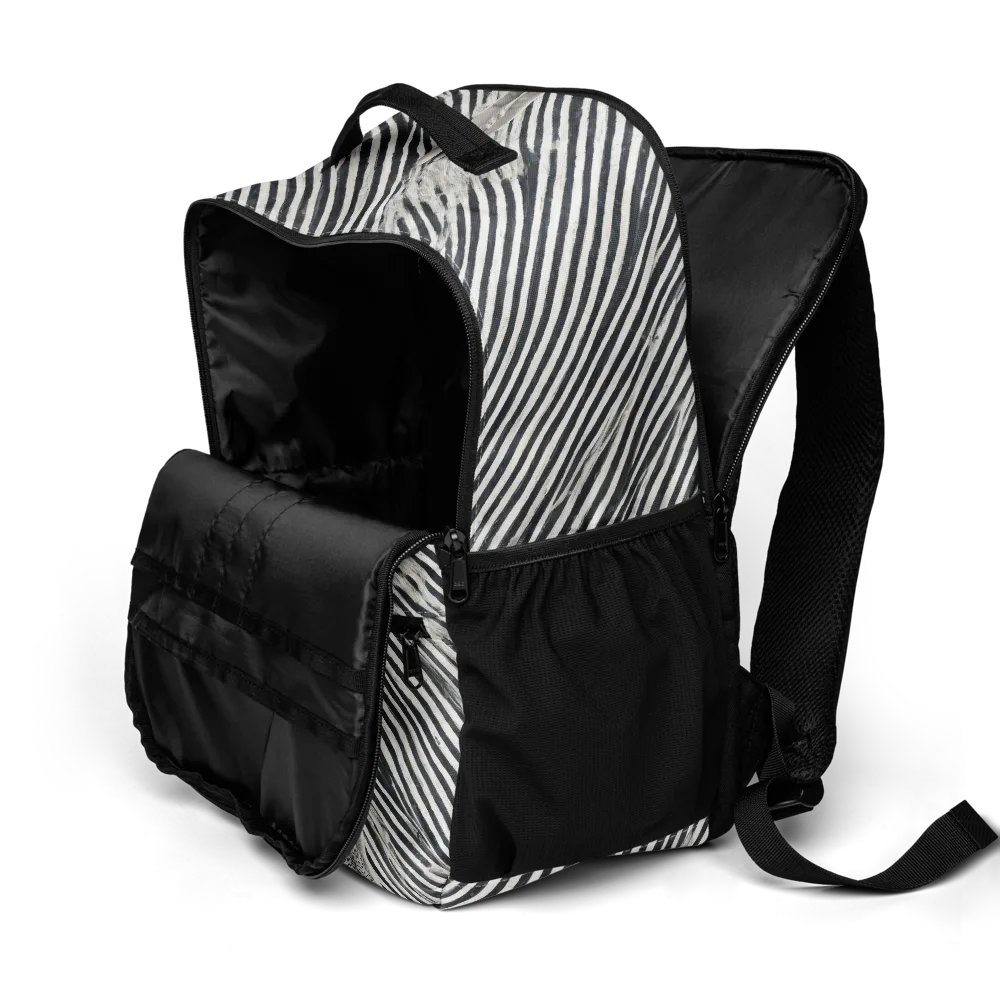 Zebra Chambre on Utility Backpack — Product details 2
