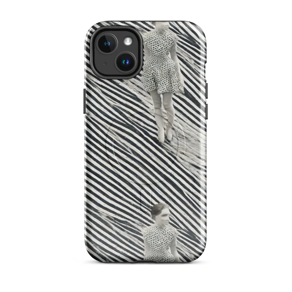 Zebra Chambre on MagSafe Tough Case for iPhone® — Front