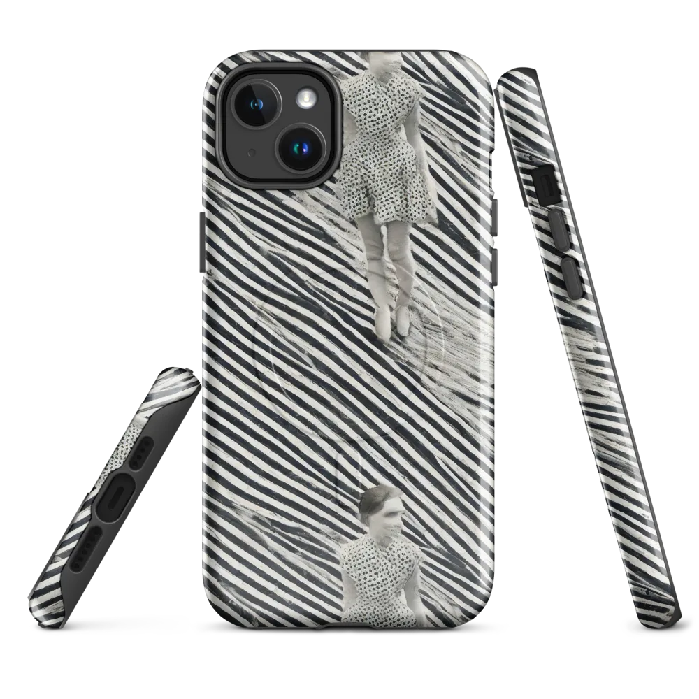 Zebra Chambre on MagSafe Tough Case for iPhone® — Front
