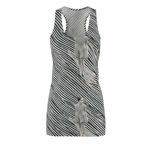 Zebra Chambre on a Racerback Dress