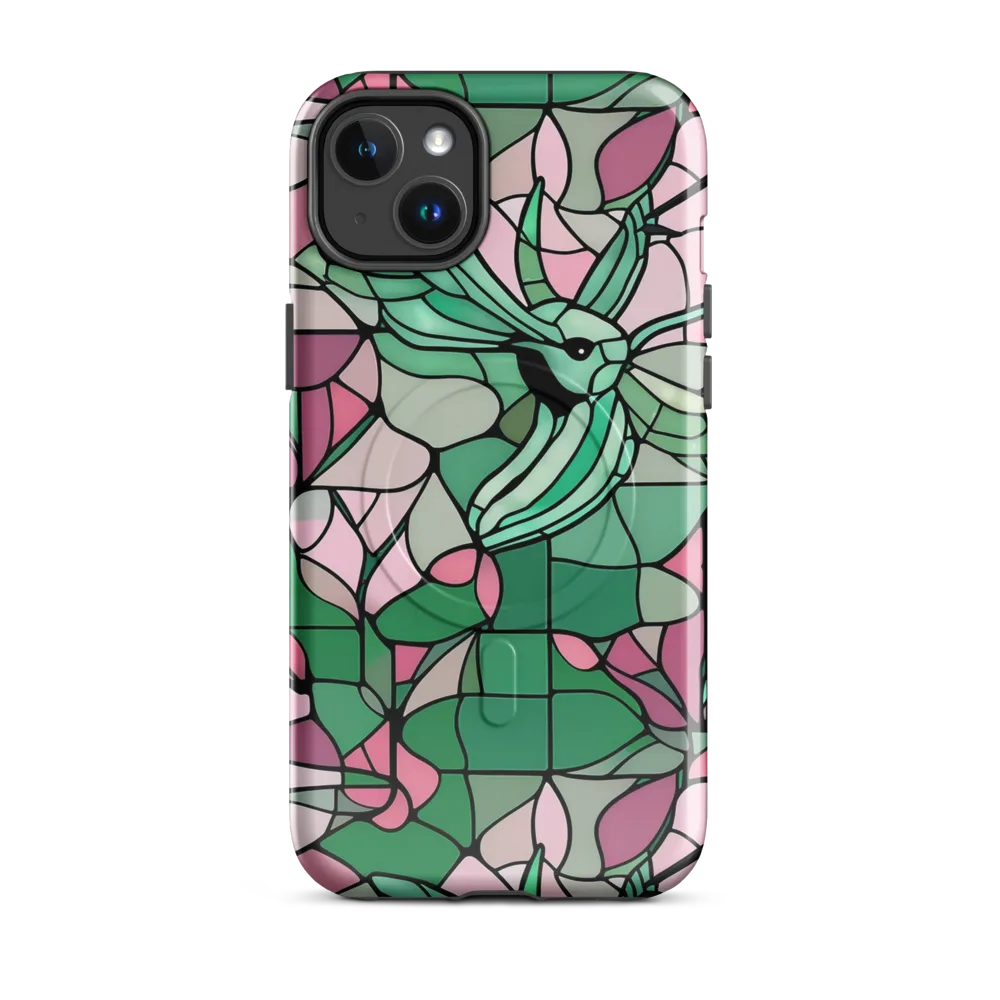 Jade Hummingbird on MagSafe Tough Case for iPhone® — Front