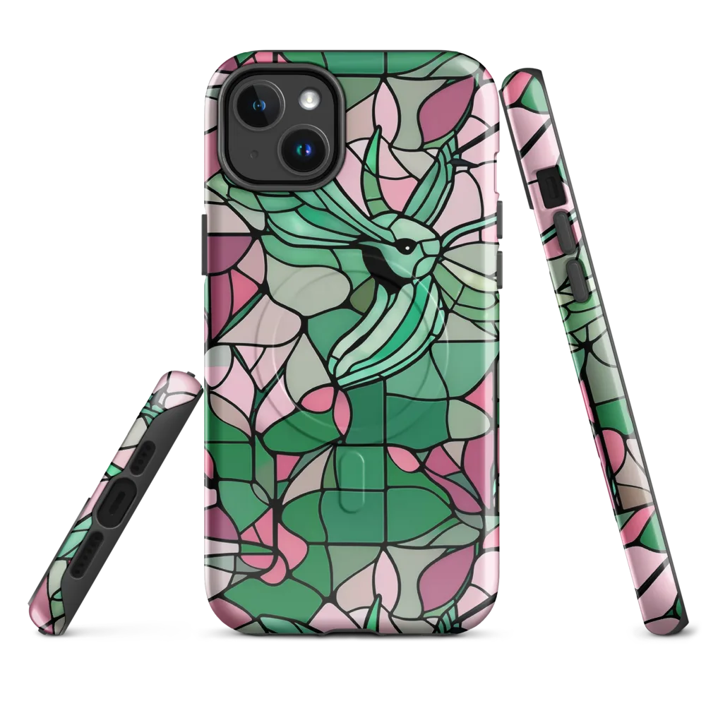 Jade Hummingbird on MagSafe Tough Case for iPhone® — Front
