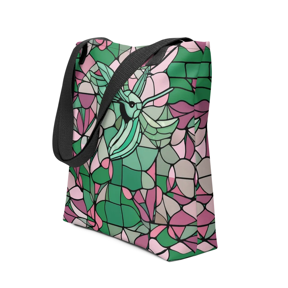 Jade Hummingbird on Tote Bag — Front