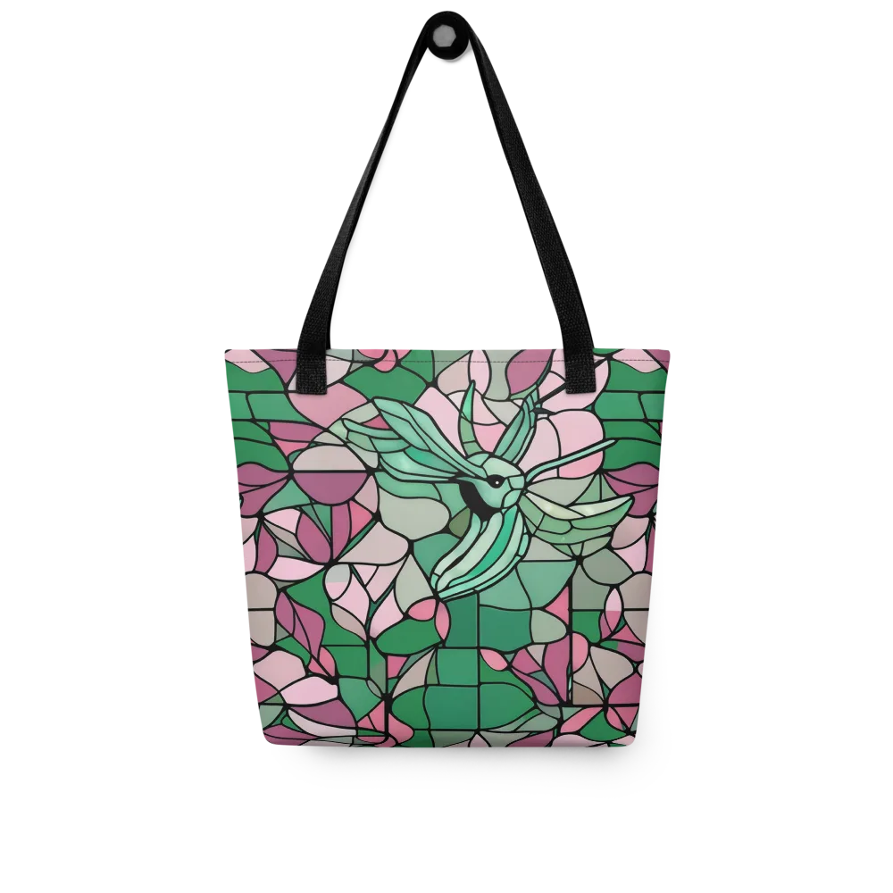 Jade Hummingbird on Tote Bag — Front
