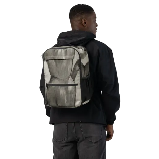Charcoal Petal on a Utility Backpack