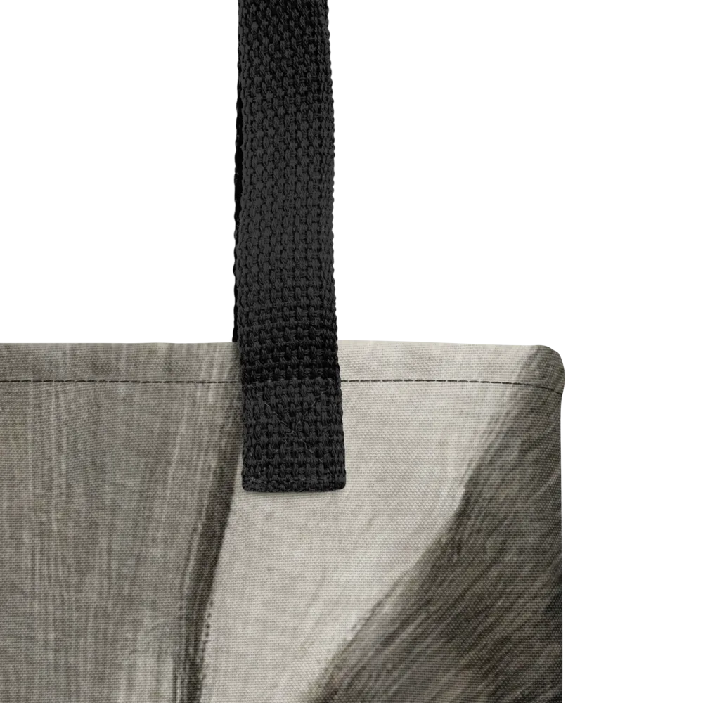 Charcoal Petal on Tote Bag — Product details