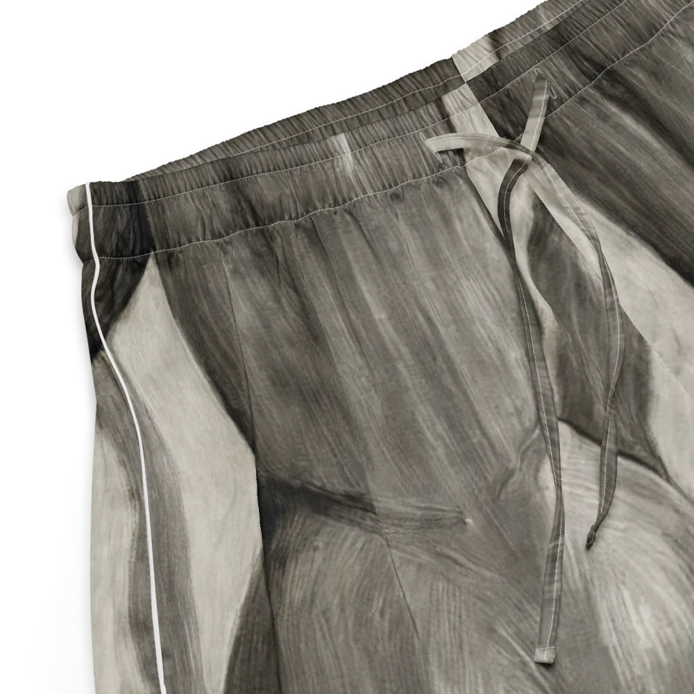 Charcoal Petal on Women's Pajama Shorts — Product details