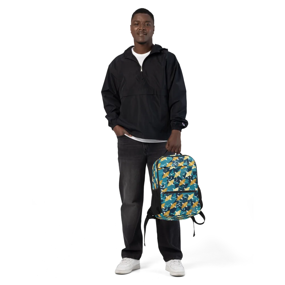 Amber Shoal on Utility Backpack — Front