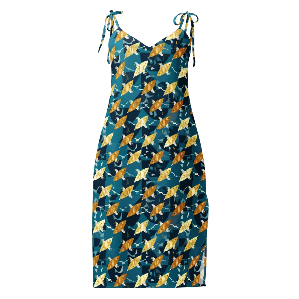 Amber Shoal on Slip Dress — Front