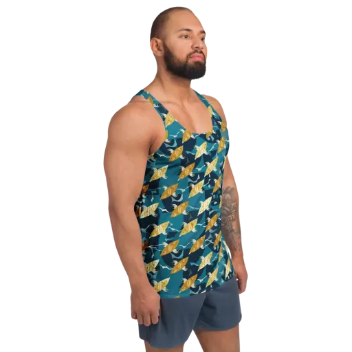 Amber Shoal on a Men's Tank Top