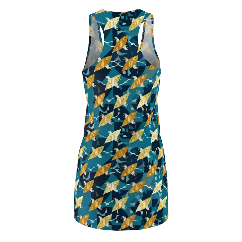Amber Shoal on Racerback Dress — Back