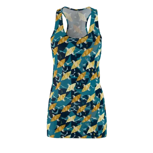 Amber Shoal on a Racerback Dress