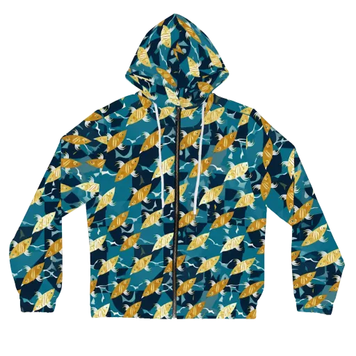 Amber Shoal on a Women's Full-Zip Hoodie