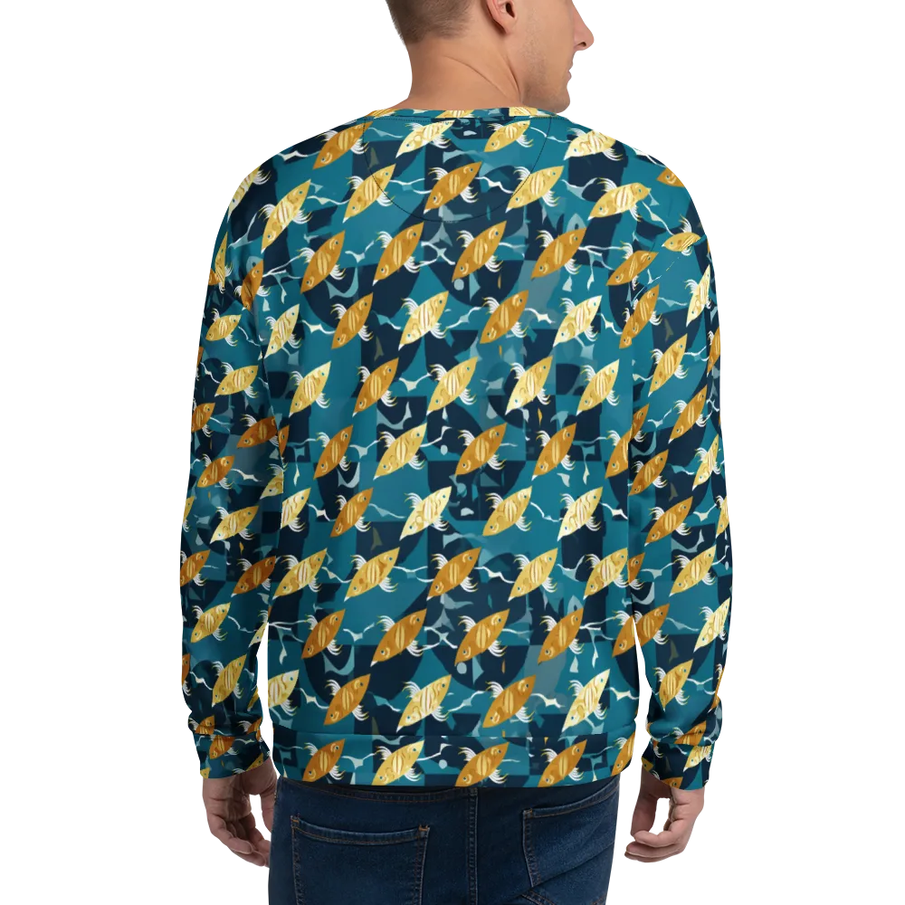 Amber Shoal on Sweatshirt — Back