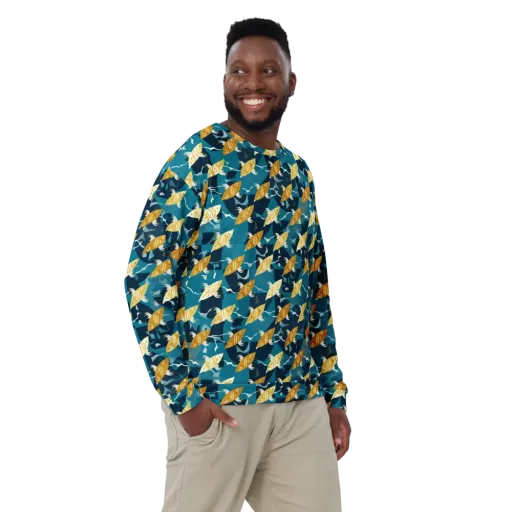 Amber Shoal on a Sweatshirt