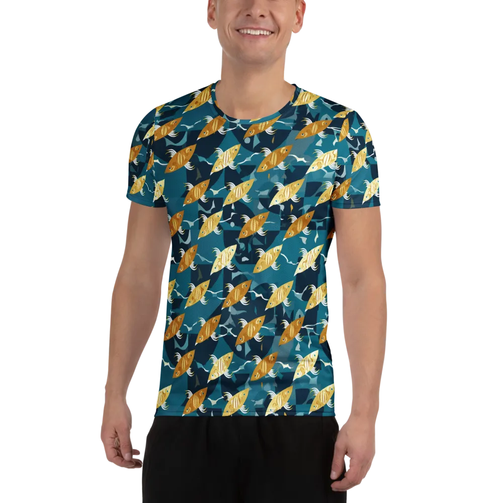 Amber Shoal on Men's Athletic T-Shirt — Front