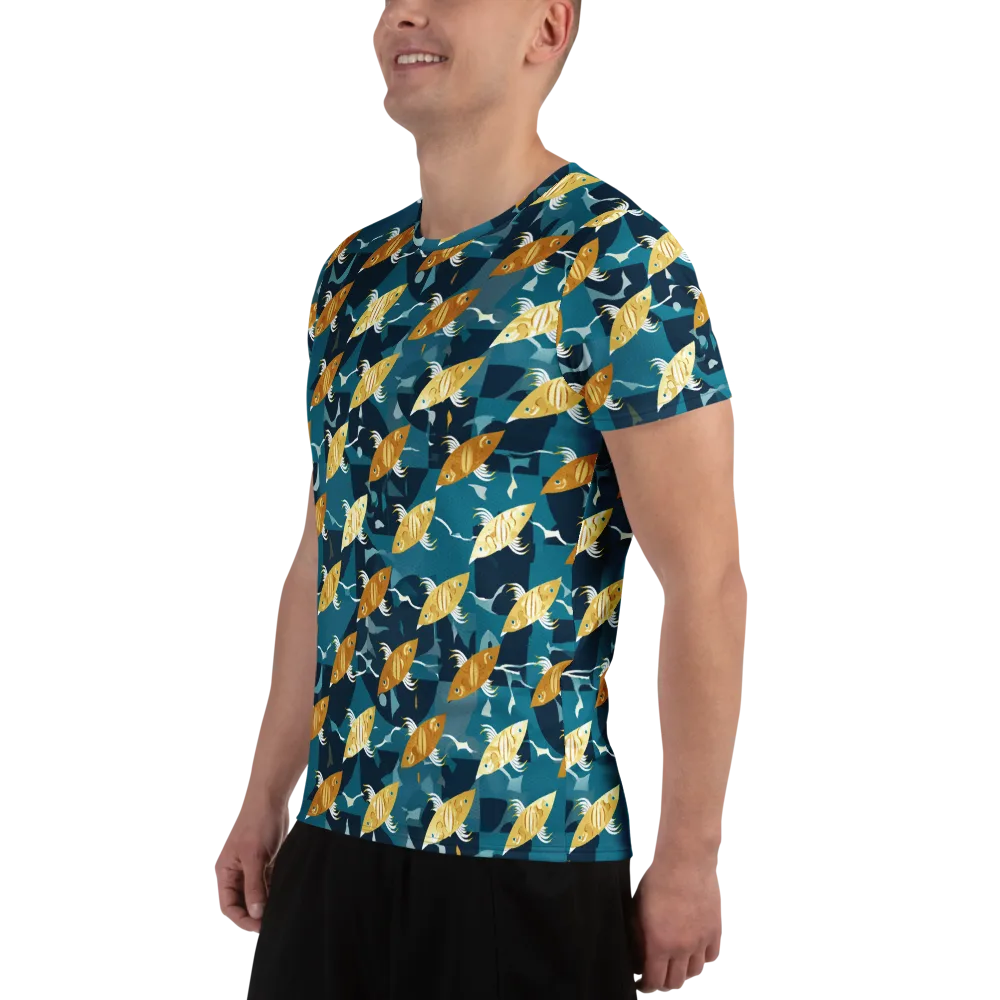 Amber Shoal on Men's Athletic T-Shirt — Left