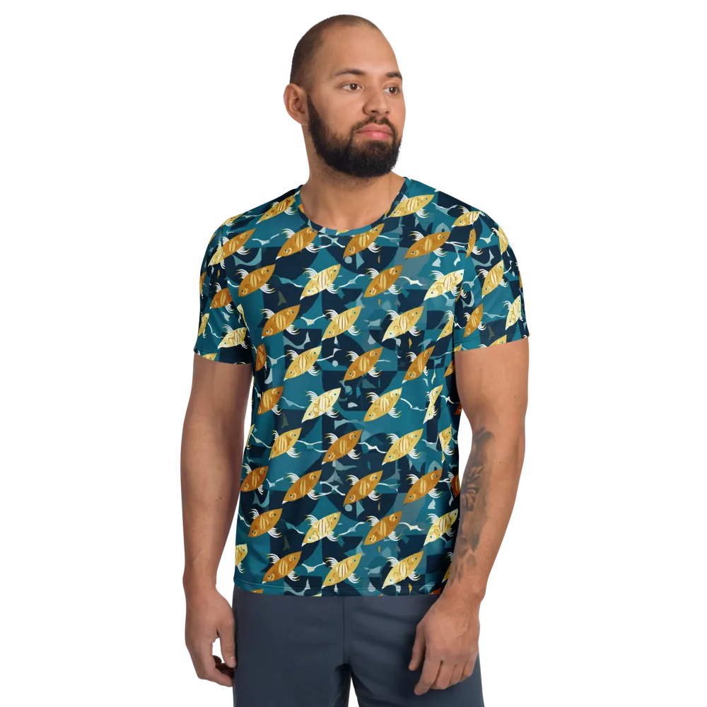 Amber Shoal on Men's Athletic T-Shirt — Front