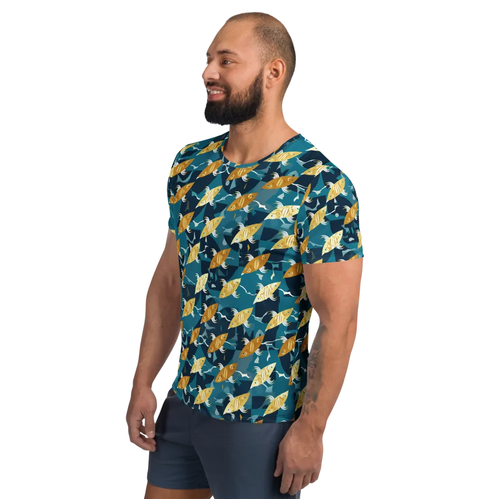 Amber Shoal on Men's Athletic T-Shirt — Left