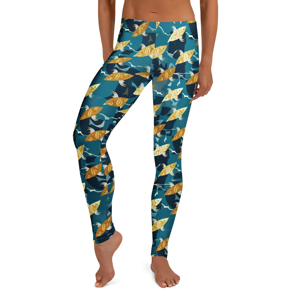 Amber Shoal on Leggings — Front