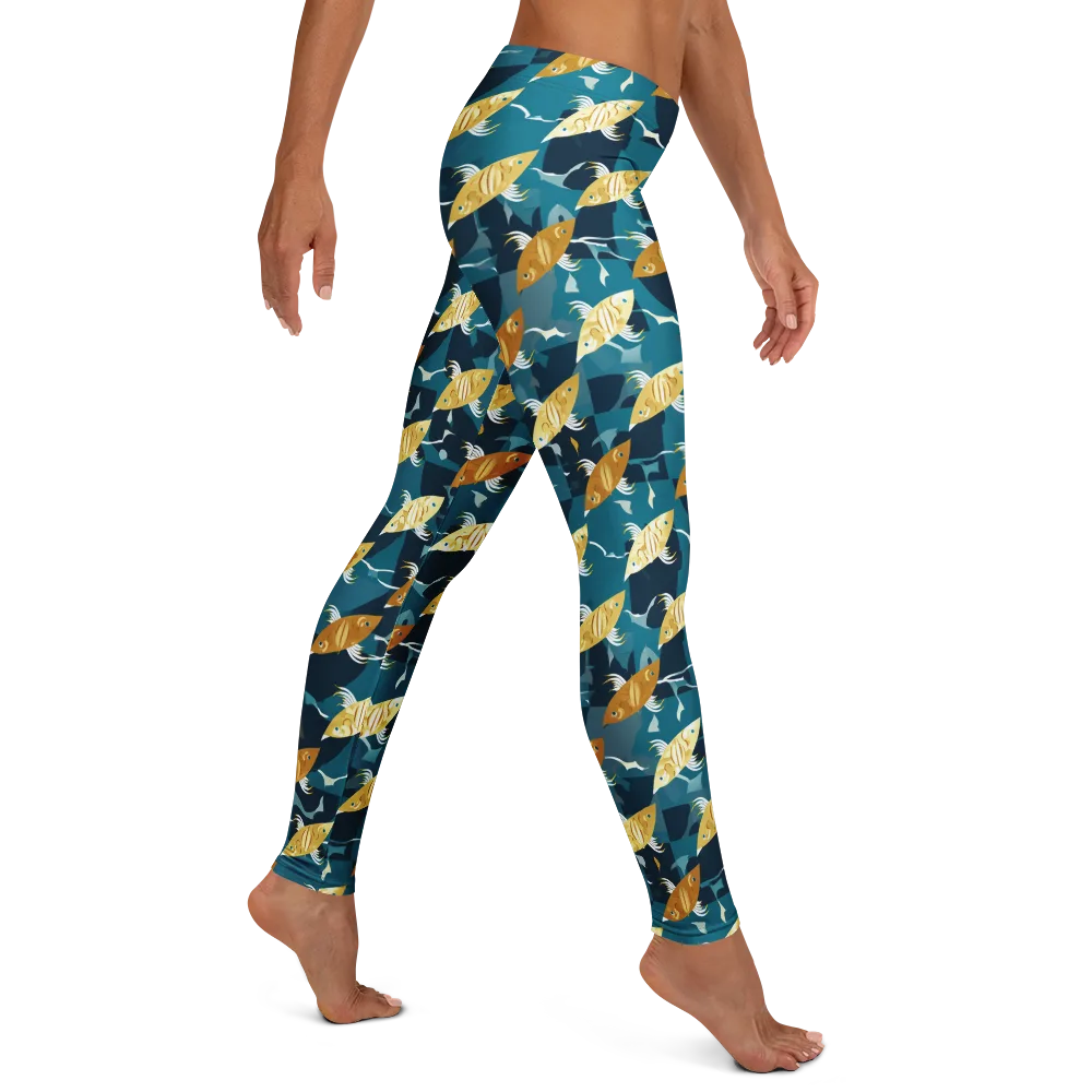 Amber Shoal on Leggings — Right