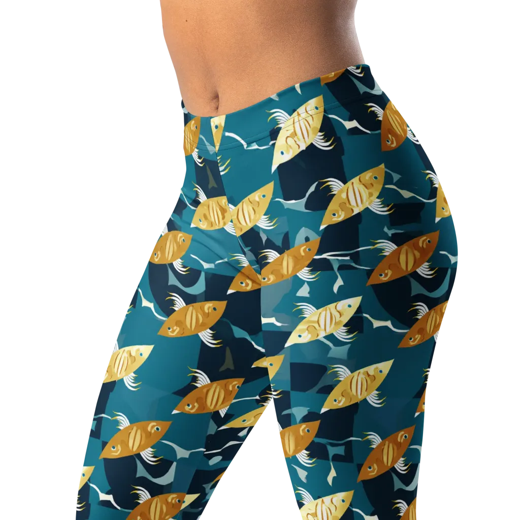 Amber Shoal on Leggings — Left Front