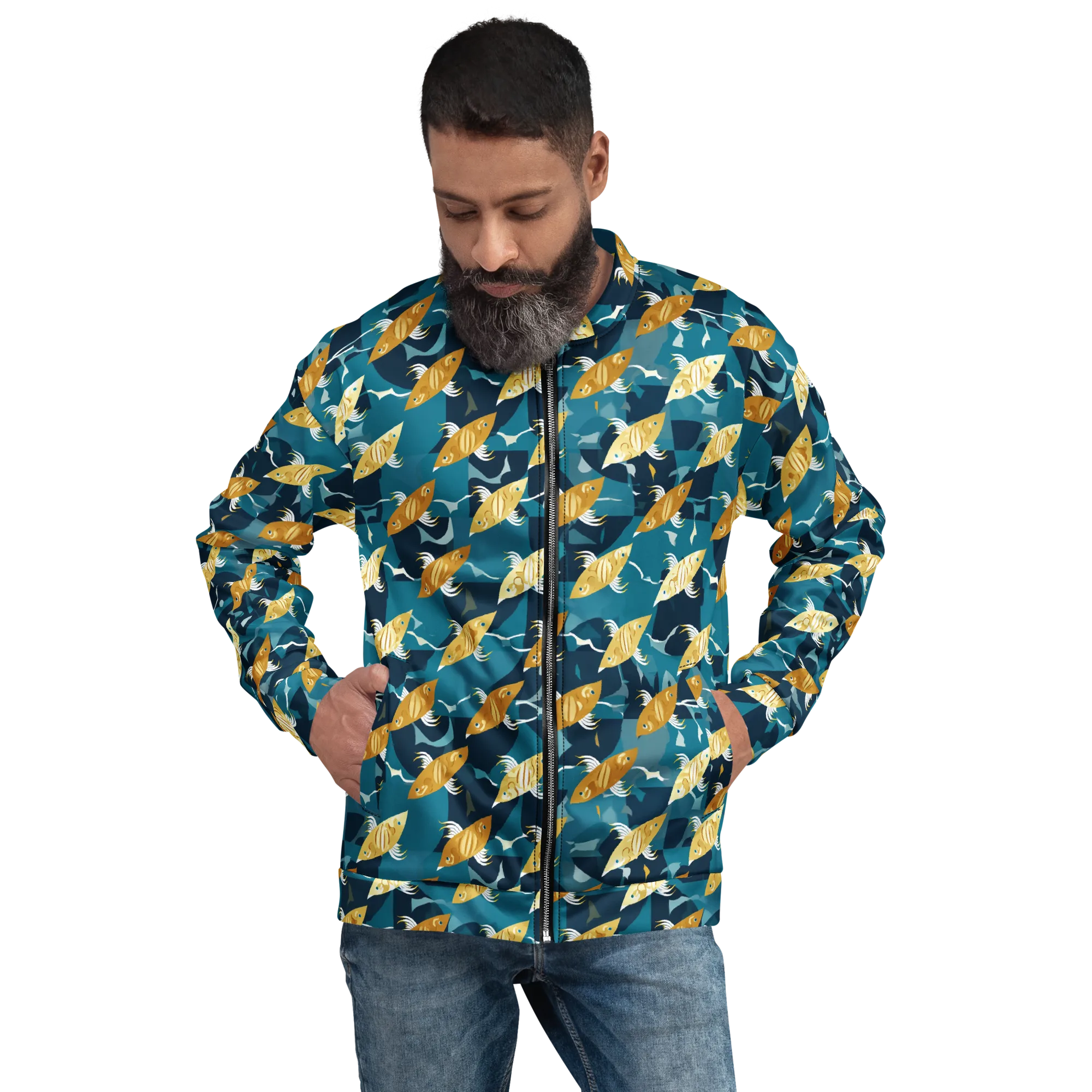 Amber Shoal on Bomber Jacket — Front