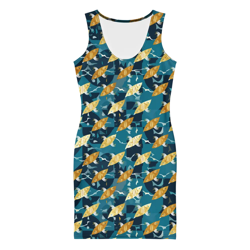 Amber Shoal on Bodycon Dress — Front