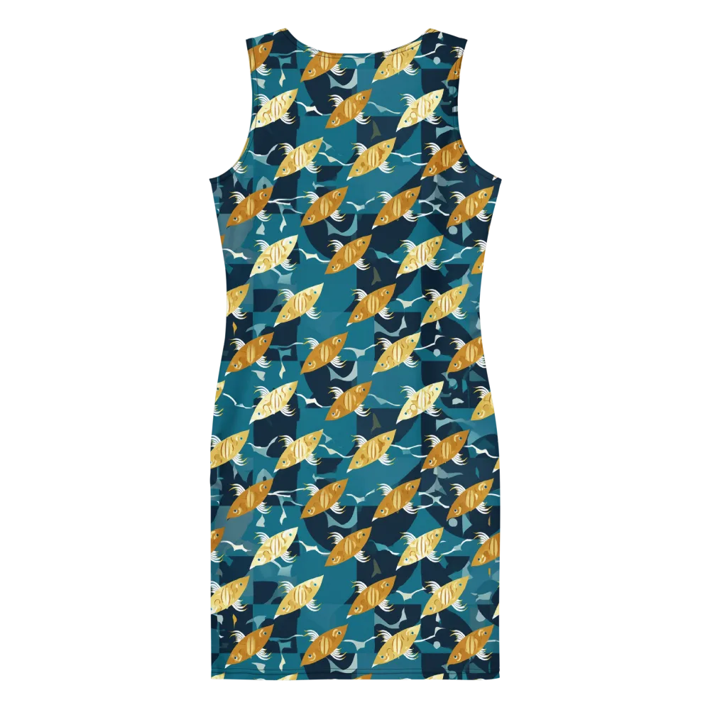 Amber Shoal on Bodycon Dress — Back
