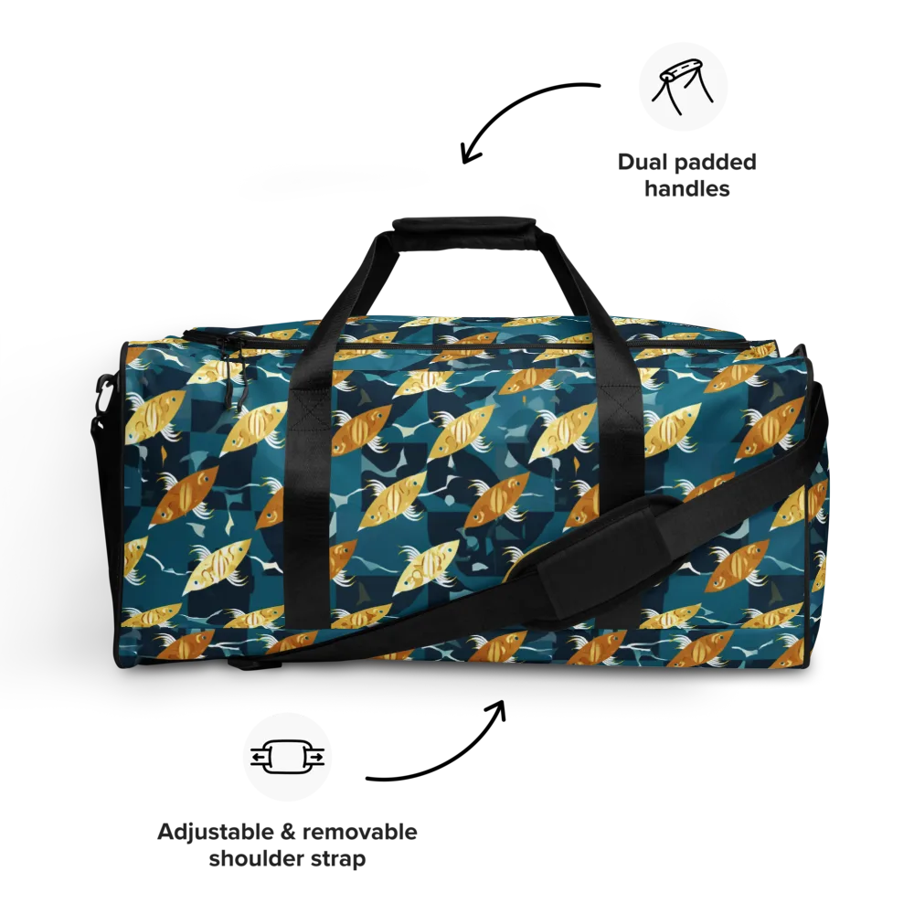 Amber Shoal on Duffle Bag — Front