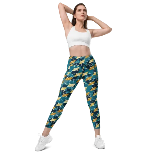 Amber Shoal on a Leggings with Pockets