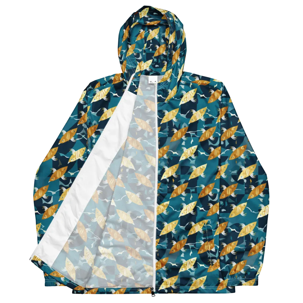 Amber Shoal on Men's Windbreaker — Front