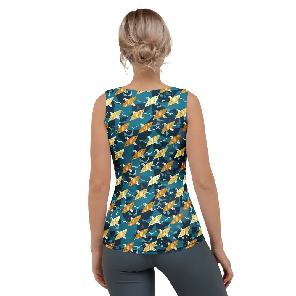 Amber Shoal on Women's Tank Top — Back