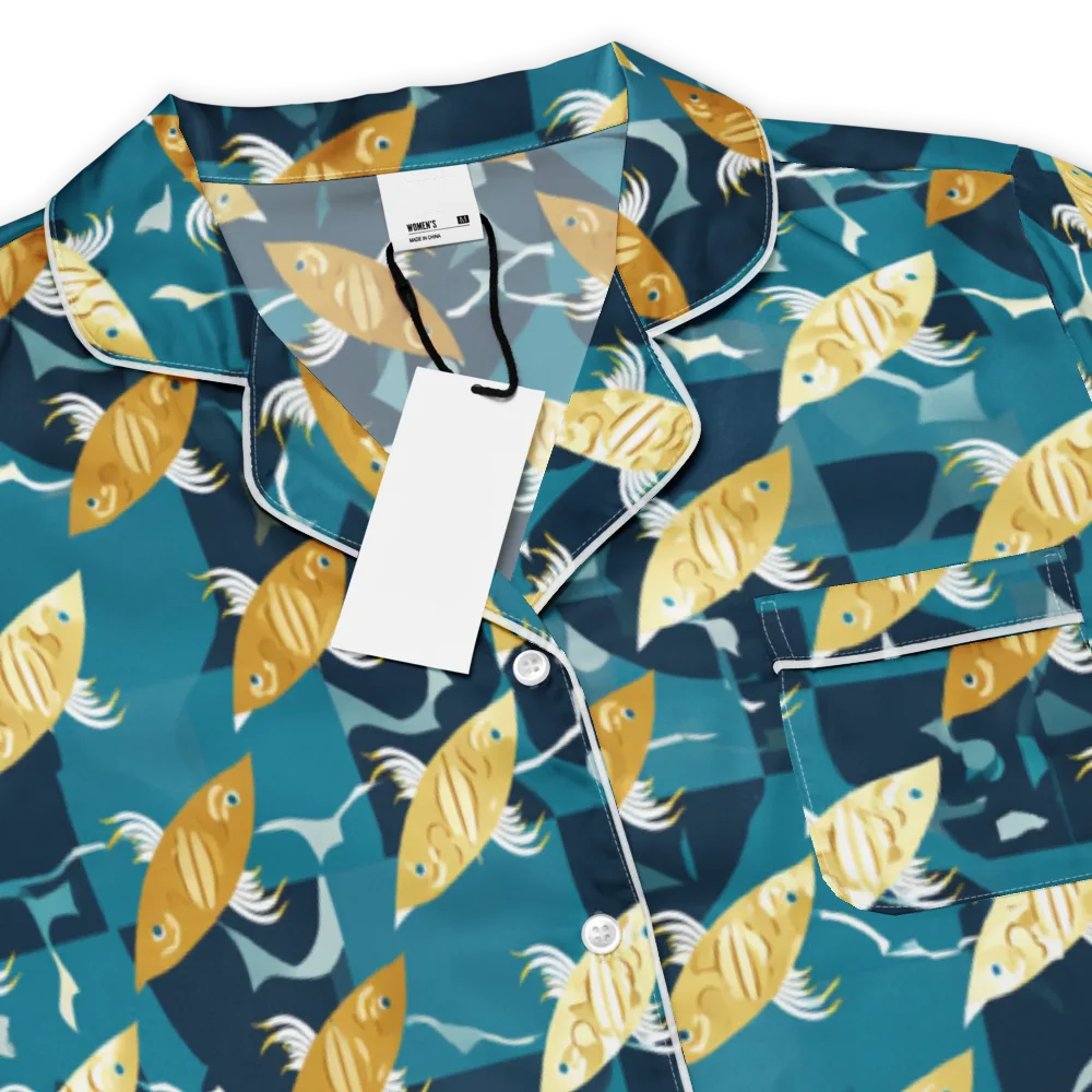 Amber Shoal on Women's Short Sleeve Pajama Top — Product details