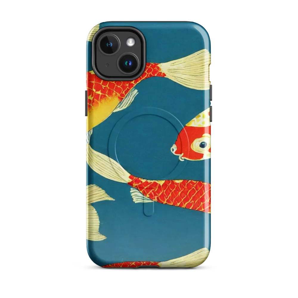 Teal Pond on MagSafe Tough Case for iPhone® — Front