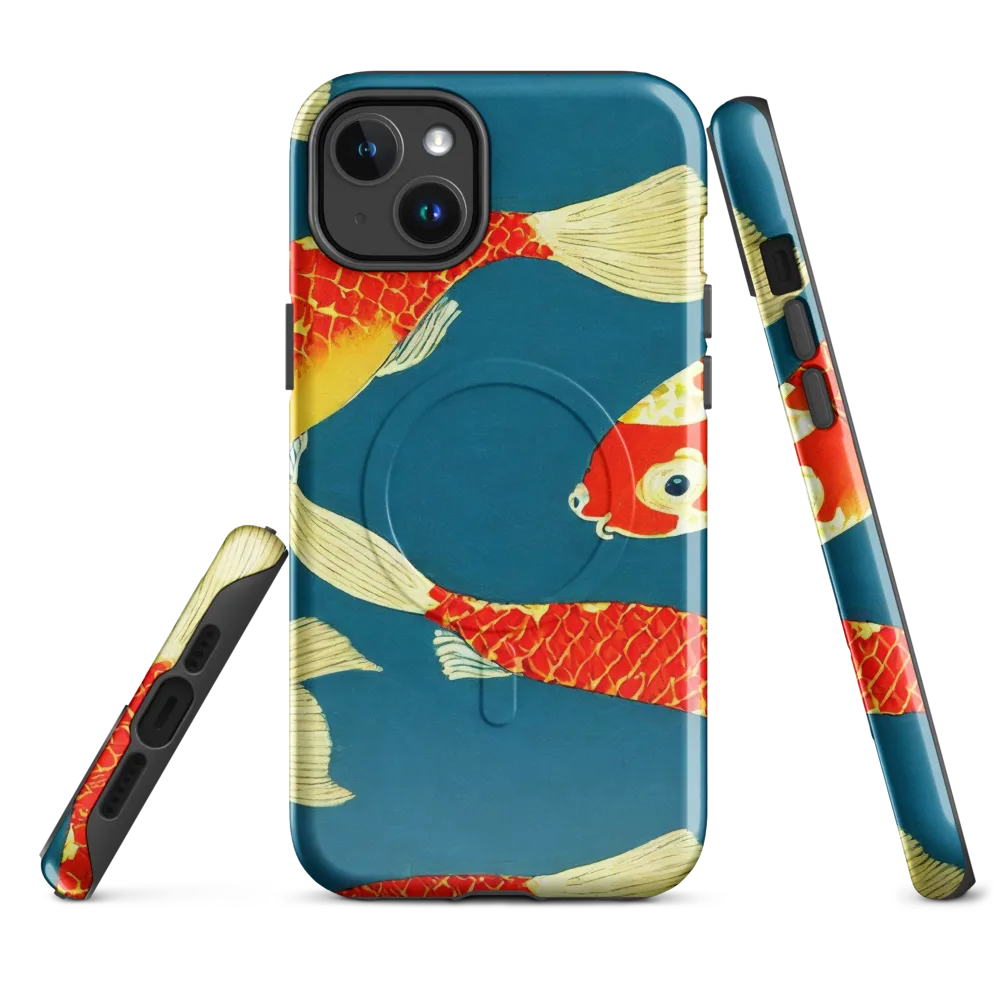 Teal Pond on MagSafe Tough Case for iPhone® — Front