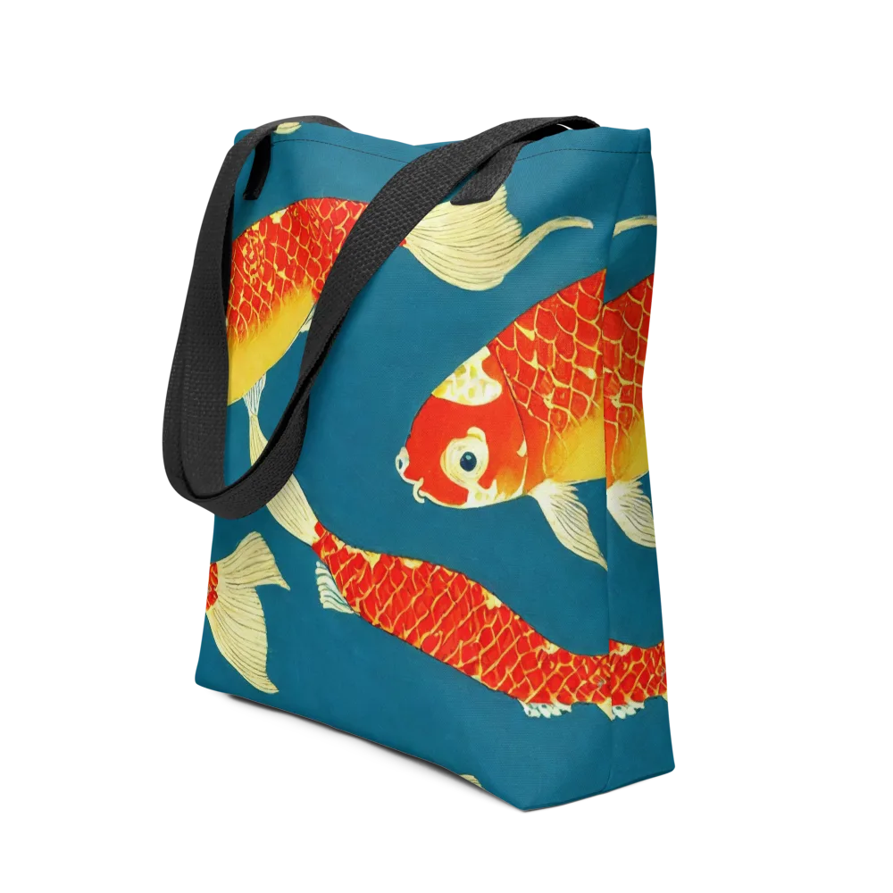Teal Pond on Tote Bag — Front