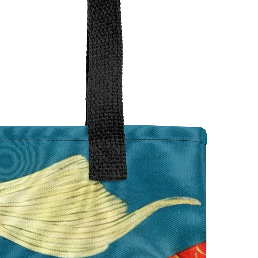 Teal Pond on Tote Bag — Product details