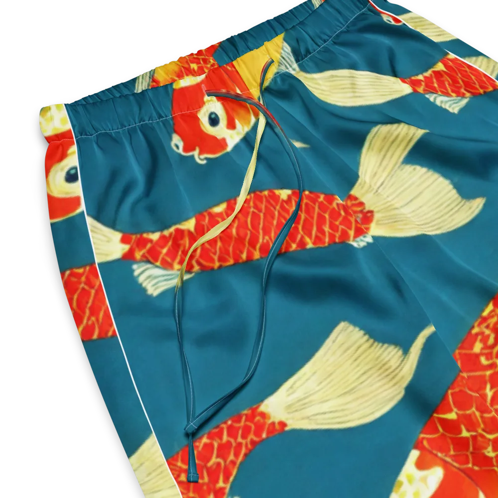 Teal Pond on Women's Pajama Pants — Product details
