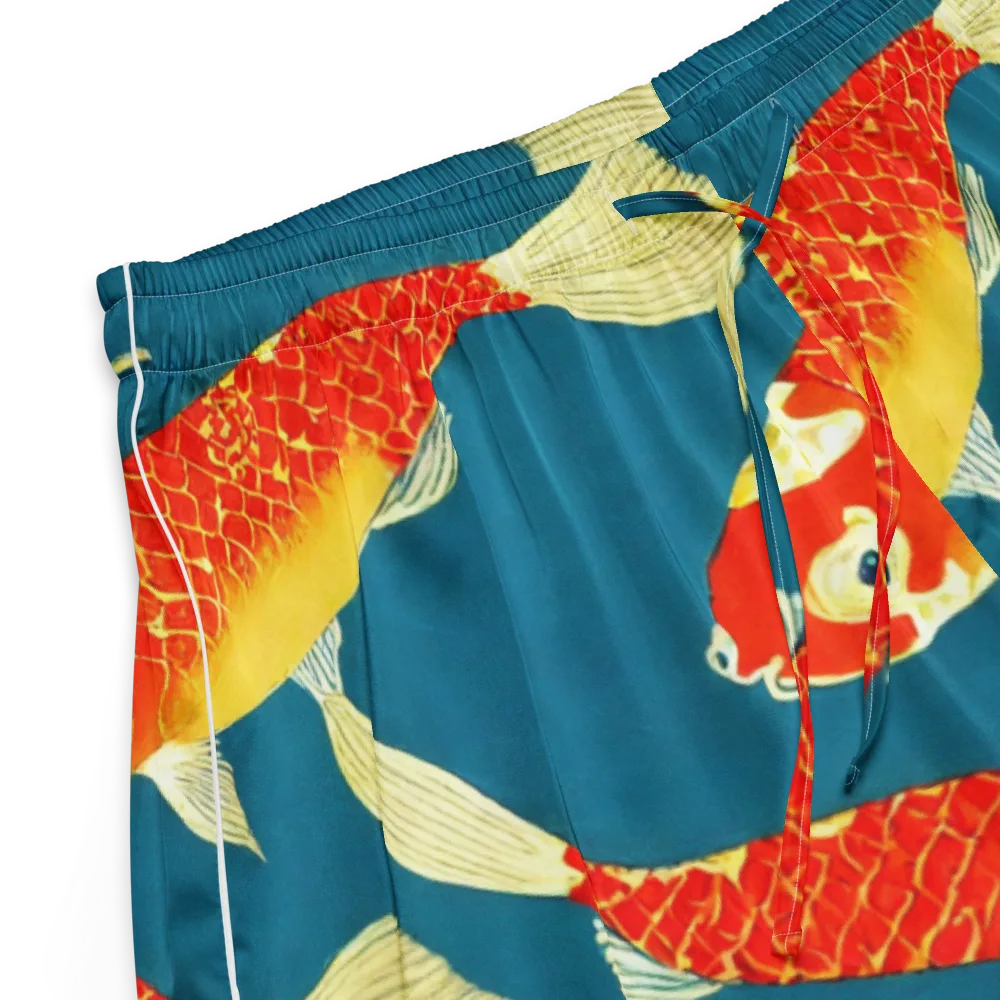 Teal Pond on Women's Pajama Shorts — Product details