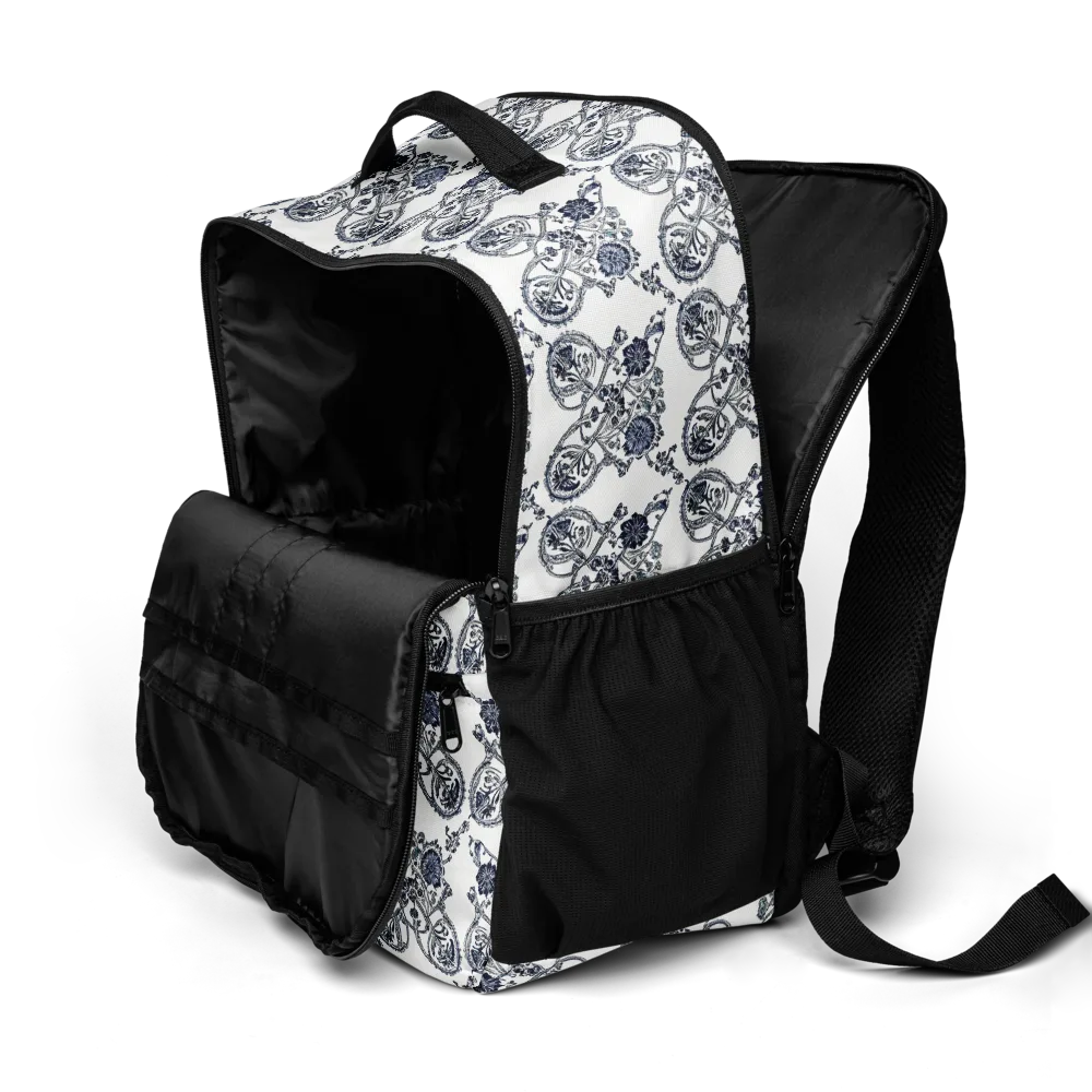 Navy Engraving on Utility Backpack — Product details 2