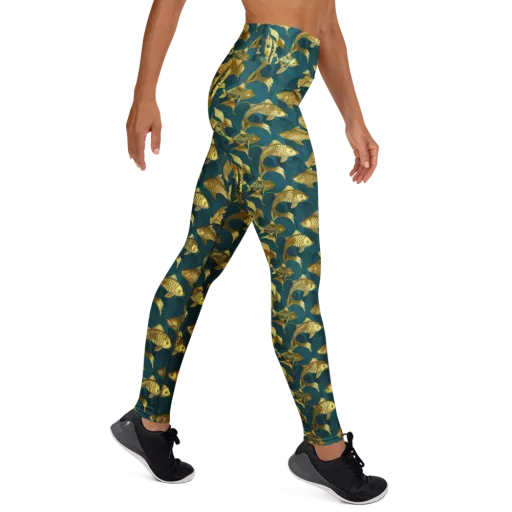 Tidal Aureole on a Yoga Leggings