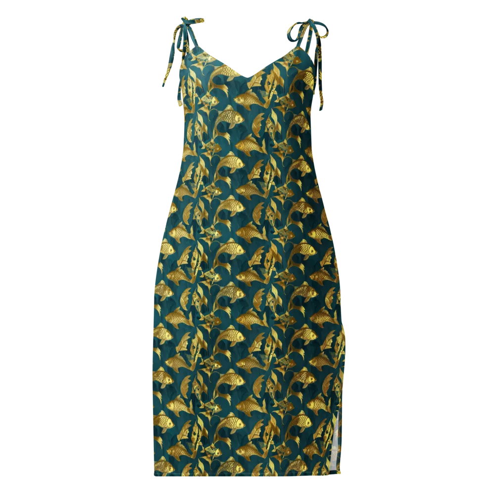 Tidal Aureole on Slip Dress — Front