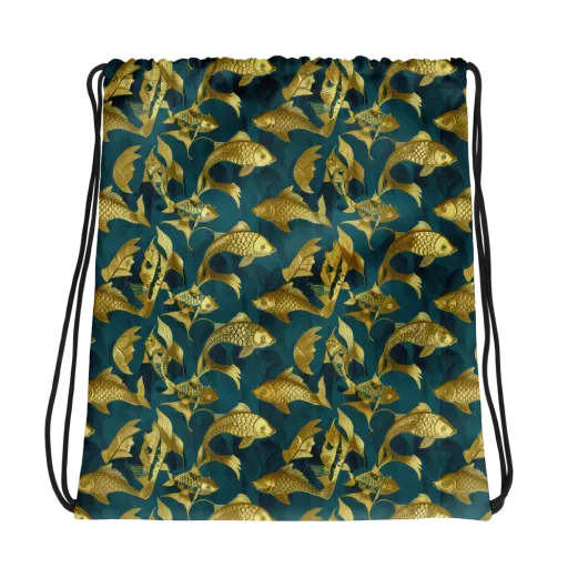 Tidal Aureole on a Drawstring Bag