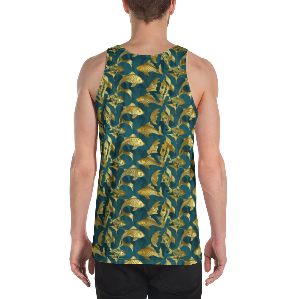 Tidal Aureole on Men's Tank Top — Back